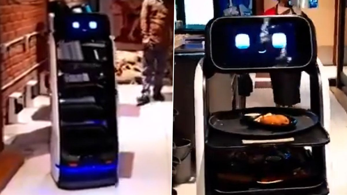 Ananya Robot: কৃষ্ণনগরের রেস্তোরাঁয় গ্রাহকদের জন্যে খাবার নিয়ে আসছে রোবট, তার 'অনন্যা' নামের কারণ জানেন?
