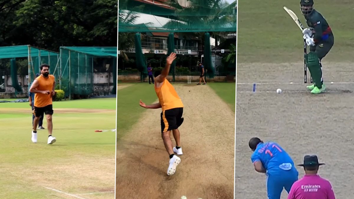 Mohammed Shami Bowls in Nets: চোট সারিয়ে নেট প্র্যাকটিসে মহম্মদ শামি, অনুরাগীদের জন্য করলেন  ছবি শেয়ার (দেখুন ভিডিও)