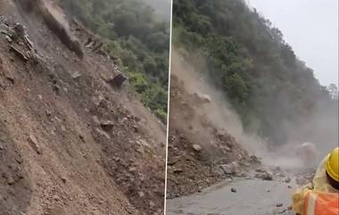 Sikkim Landslide: ধসে বিচ্ছিন্ন সিকিম, জাতীয় সড়কে বন্ধ যান চলাচল, দেখুন ভিডিয়ো