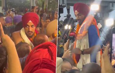 Arshdeep Singh's Grand Welcome: দেখুন, ঘরে ফিরতেই দারুণ অভ্যর্থনা পেলেন টি-টোয়েন্টি বিশ্বকাপের নায়ক অর্শদীপ সিং