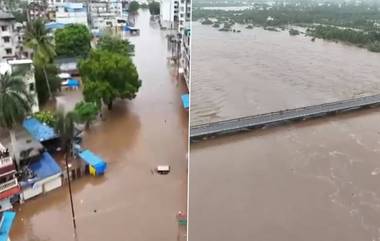 Gujarat Rain Video: ভাসছে গুজরাট, অতি বর্ষণে বন্যা পরিস্থিতি নভসারিতে, দেখুন ভিডিয়ো