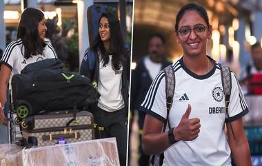 Women's Team India Arrive in Sri Lanka: এশিয়া কাপ খেলতে শ্রীলঙ্কা পৌঁছল ভারত ও বাংলাদেশের মহিলা ক্রিকেট দল (দেখুন ছবি)