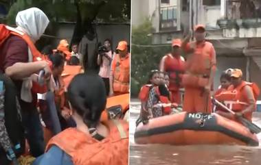 Gujarat Rain Video: অতি বৃষ্টিতে ঘরবাড়ি ডুবছে, নভসারিতে নামল NDRF, দেখুন ভিডিয়ো