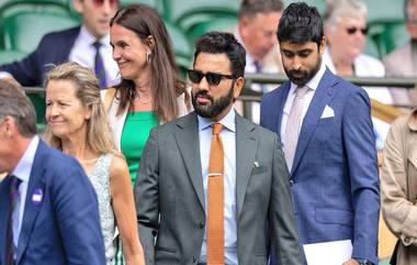 Rohit Sharma at Wimbledon: উইম্বলডনে আলকারাজ বনাম মেদভেদেভ সেমিফাইনালে হাজির রোহিত শর্মা