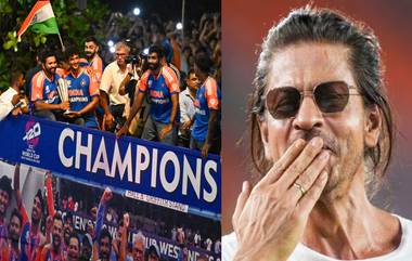 SRK On India Team: বিশ্বকাপ জয়ী টিম ইন্ডিয়ার উদযাপন দেখে আবেগপ্রবণ শাহরুখ খান,  শুভেচ্ছা জানিয়ে করলেন টুইট