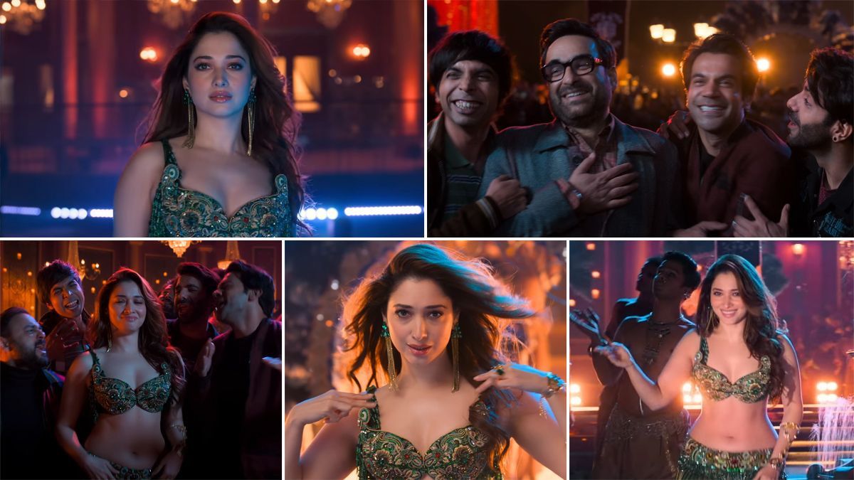 Stree 2 Song Aaj Ki Raat Release: নাচের ফ্লোরে আগুন ধরিয়ে দিয়ে স্ত্রী-২ এর নতুন গানে হাজির তামান্না ভাটিয়া (দেখুন ভিডিও)