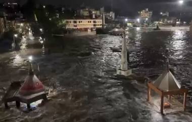 Nashik Flood: জলের তলায় মন্দির, গোদাবরী নদীর জল ছাড়া জলমগ্ন নাসিক, দেখুন ভিডিয়ো