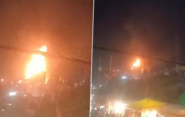 Massive Fire: উত্তরপ্রদেশে কনওয়ার যাত্রাপথে ভয়াবহ আগুন, দেখুন ভিডিও