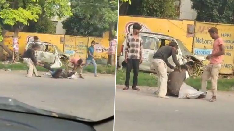 Uttar Pradesh: কানপুরে এক যুবককে নির্মমভাবে মারধর, দেখুন ভাইরাল ভিডিও