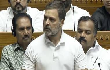 Rahul Gandhi: রাহুলের ধাক্কায় আহত বিজেপি সাংসদ, একাধিক ধারায় বিরোধী দলনেতার নামে অভিযোগ দায়ের করল দিল্লি পুলিশ