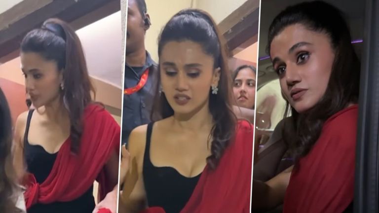 Taapsee Pannu Video: ক্যামেরা দেখেই ভয় পেলেন তাপসী পান্নু? দেখুন ভিডিয়ো