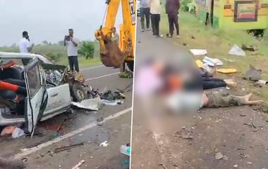 Road Accident: মর্মান্তিক! রবি সকালে বাসের সঙ্গে গাড়ির ধাক্কা, দুর্ঘটনায় শেষ গোটা পরিবার