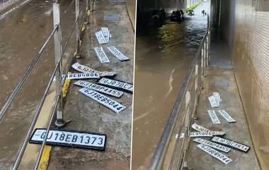 Gujarat Rain: বৃষ্টিতে বিধ্বস্ত গুজরাট, রাস্তার জলে ভেসে গিয়েছে গাড়ি, পড়ে রয়েছে নম্বর প্লেট, দেখুন ভিডিয়ো