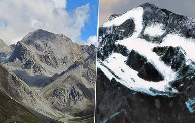 'Om' Disappears From Om Parvat: উত্তরাখণ্ডের ওম পর্বত শৃঙ্গ থেকে সম্পূর্ণরূপে অদৃশ্য হয়ে গেল 'ওম' চিহ্ন (দেখুন ছবি ভিডিও)