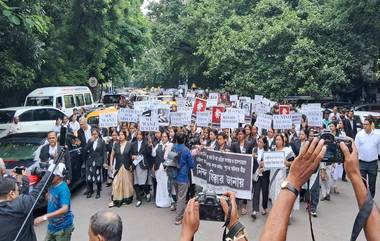 R.G. Kar Hospital: আরজি করের ঘটনায় পথে আইনজীবীরা, বললেন, 'নির্যাতিতার বাবা-মা অর্থ ফিরিয়েছেন কারণ...'