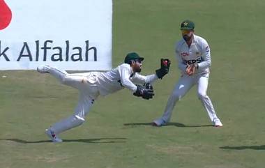 Rizwan One Handed Catch: দেখুন শতকের রেকর্ডের পর বাংলাদেশের বিপক্ষে এক হাতেই ক্যাচ নিচ্ছেন মহম্মদ রিজওয়ান