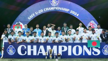 SAFF U-20 Championship Football Tournament: কার্যত একপেশে ম্যাচে নেপালকে ৪-১ গোলে হারিয়ে সাফ অনূর্ধ্ব-২০ চ্যাম্পিয়নশিপ জিতল বাংলাদেশ