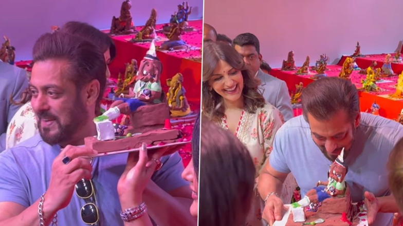 Video: দু হাত বাড়িয়ে গণপতিকে আমন্ত্রণ জানালেন সলমন খান, দেখুন ভিডিয়ো