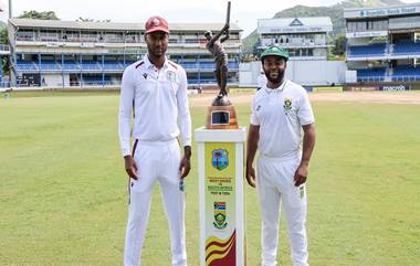 WI vs SA 2nd Test 2024 Live Streaming: ওয়েস্ট ইন্ডিজ এবং দক্ষিণ আফ্রিকা মুখোমুখি দ্বিতীয় টেস্ট ম্যাচে; কখন, কোথায় এবং কীভাবে সরাসরি দেখবেন