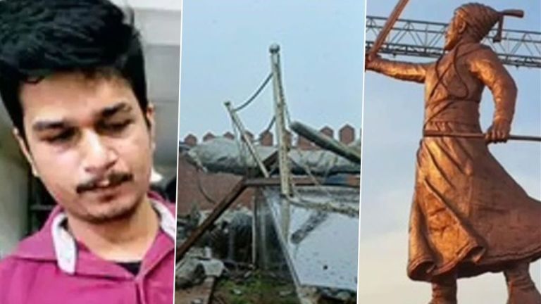 Chatrapati Shibaji Statue Collapsed: ৩৫ ফুটের শিবাজির মূর্তি ভেঙে পড়ার ঘটনায় গ্রেফতার শিল্পী সঞ্জয় আপ্তে