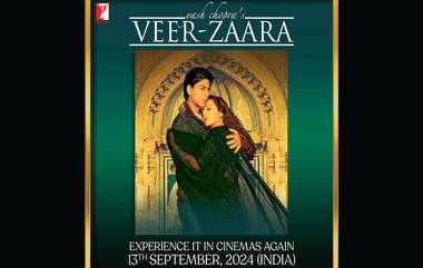 Veer Zaara Re-Released: 'বীর জারা'র দুর্দান্ত রসায়ন আরও একবার বড়পর্দায়, কবে মুক্তি পাচ্ছে জেনে জিন