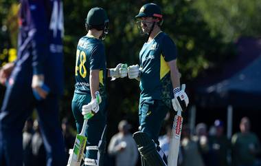 SCO vs AUS 1st T20I Scorecard: ট্রাভিস হেডের বিস্ফোরক ব্যাটিংয়ে এডিনবার্গে ১০ ওভারেই ১৫০ পার অজিদের