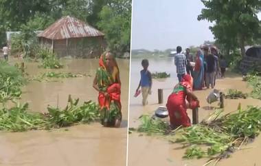 Bihar Flood: নেপালের পাশাপাশি বিহারের বহু অংশ ভাসছে, বাড়ছে কোশি নদীর জল