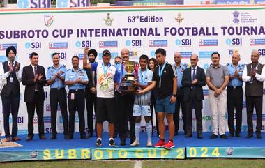 Subroto Cup International Football Tournament: ৬৩-তম সুব্রত কাপ আন্তর্জাতিক ফুটবলে ছেলেদের জুনিয়ার বিভাগের খেতাব জয় করল মণিপুরের টি জি ইংলিশ স্কুল