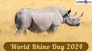 World Rhino Day 2024: বিশ্ব গন্ডার দিবস কবে? জেনে নিন বিশ্ব গন্ডার দিবসের ইতিহাস ও গুরুত্ব এবং থিম...