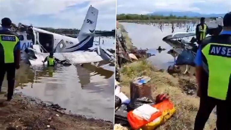 Indonesian Plane Crash: ইন্দোনেশিয়ায় বিমানবন্দরের কাছে ভেঙে পড়ল বিমান, হত ৪