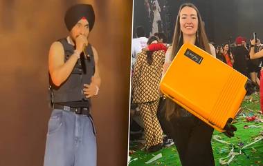 Diljit Dosanjh: রাশিয়া থেকে দিলজিতের কনসার্টে এসেছেন তরুণী, ভক্তকে খালি হাতে ফেরালেন না গায়ক, ভিড়ের মধ্যেই দিলেন উপহার