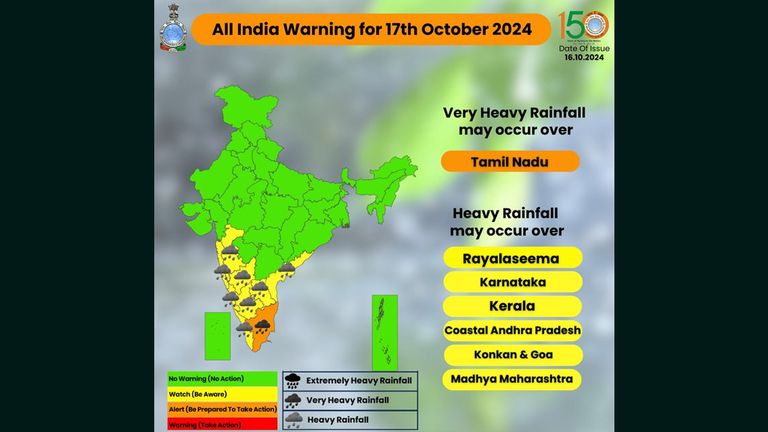 IMD Forecast: আগামী ৪-৫ দিন কেরালা, কর্ণাটক, মাহে এবং লাক্ষাদ্বীপে ভারী বৃষ্টিপাতের পূর্বাভাস দিল হাওয়া অফিস