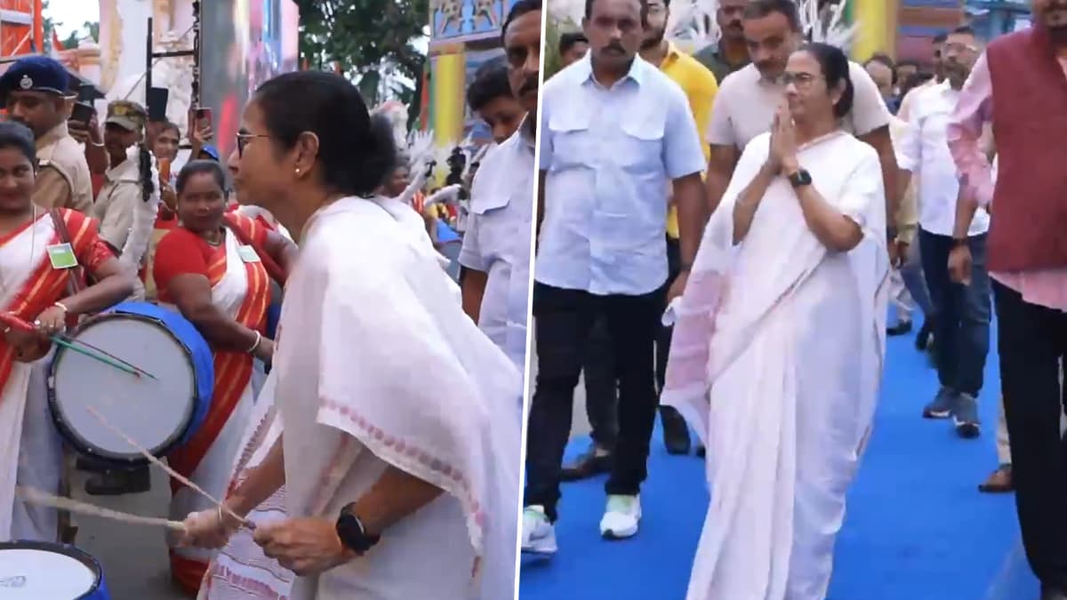 Mamata Banerjee: পুজো উদ্ধোধন নয়, উৎসবের সূচনা করা হল, শ্রীভূমিতে এসে সমালোচনা নিয়ে মন্তব্য মমতা বন্দ্যোপাধ্যায়