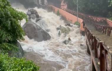 Cyclone Dana in Odisha: ডানার দাপটে প্রবল বৃষ্টি, জলপ্রপাতের জলে ভেসে যাচ্ছে নীলগিরির পঞ্চলিঙ্গেশ্বর মন্দির