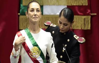 First Female President Of Mexico: মেক্সিকোর প্রথম মহিলা রাষ্ট্রপতি পদে শপথ নিলেন  ক্লডিয়া শিনবাউম