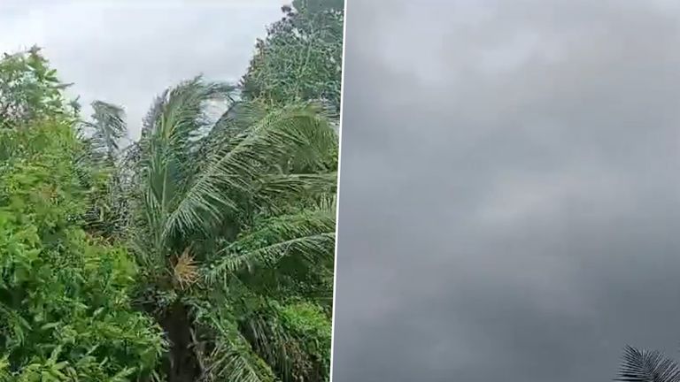 Cyclone Dana: 'ল্যান্ডফলের' আগেই আকাশ ঢাকল ঘন কালো মেঘে, ভদ্রকের ছবি ভয় ধরাচ্ছে, দেখুন ভিডিয়ো