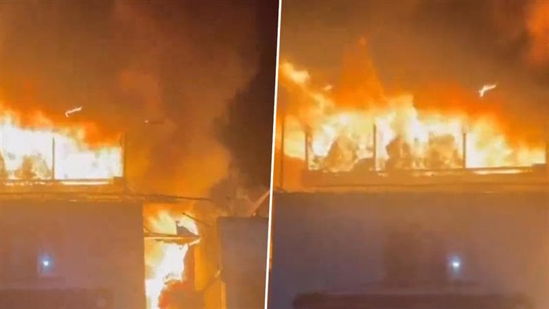 Pune Fire: ভোররাতে আবাসনে আগুন, পুড়ে ছাই পাঁচটি বাড়ি, দেখুন ভিডিয়ো
