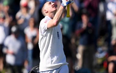 NZ vs ENG 1st Test Day 2 Scorecard: হ্যারি ব্রুকের শতকে দ্বিতীয় দিনে এগিয়ে ইংল্যান্ড, একনজরে স্কোরকার্ড