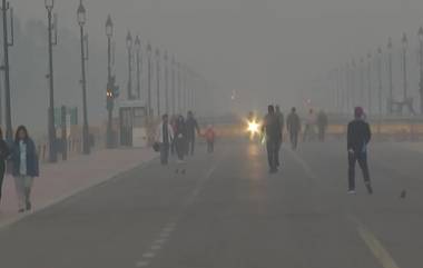 Delhi Air Pollution: দিল্লিতে অব্যাহত কুয়শার দাপট, দেখুন ভিডিয়ো