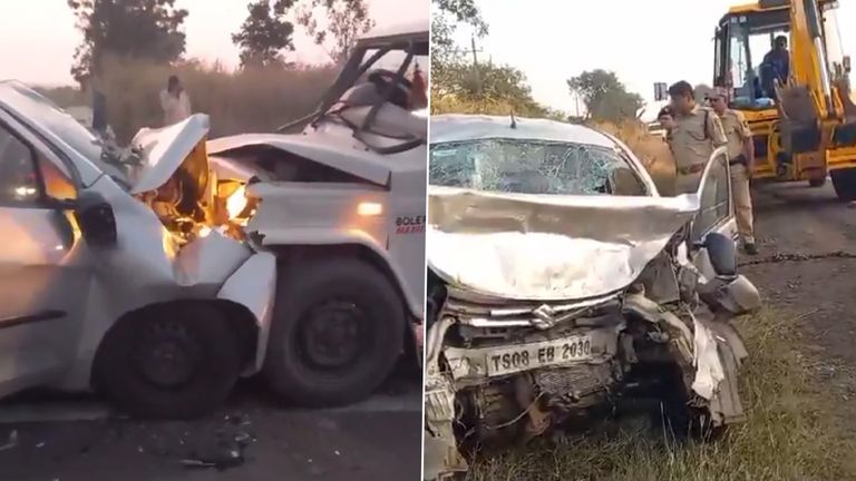 Karnataka Road Accident: পণ্যবাহী পিকআপ ভ্যানের সঙ্গে গাড়ির জোর ধাক্কা, মৃত চালক-সহ পরিবারের ৩ সদস্য