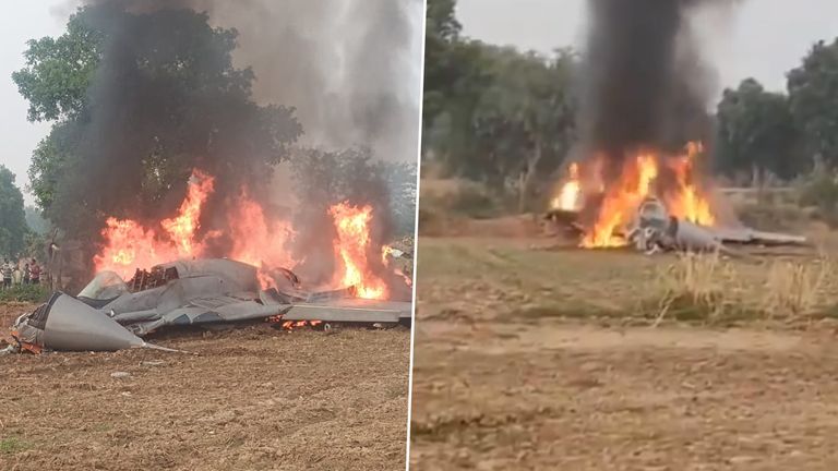 Fighter Jet Crashed in Agra: আকাশপথে প্রশিক্ষণের মাঝে দুর্ঘটনা, আগ্রায় ধসে পড়ল যুদ্ধবিমান