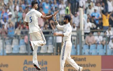 IND vs NZ 3rd Test Day 1 Lunch Break: মুম্বই টেস্টে জোড়া উইকেট ওয়াশিংটনের, ৩ উইকেটে কিউইরা ৯২