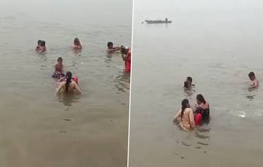 Child Drowning in Ganga: নদীতে ডুবে গেল চার বছরে শিশু, গঙ্গায় দাঁড়িয়ে রিল বানাতে মত্ত আত্মীয়