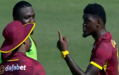 Alzarri Joseph Banned: অধিনায়ক হোপের সঙ্গে ঝামেলার জেরে দুই ম্যাচে নিষিদ্ধ আলজারি জোসেফ