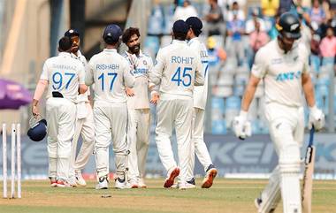 IND vs NZ 3rd Test Day 1 Tea Break: জাদেজার স্পিনে ফিরল কিউইদের অর্ধেক দল, নিউজিল্যান্ডের স্কোর- ১৯২/৬