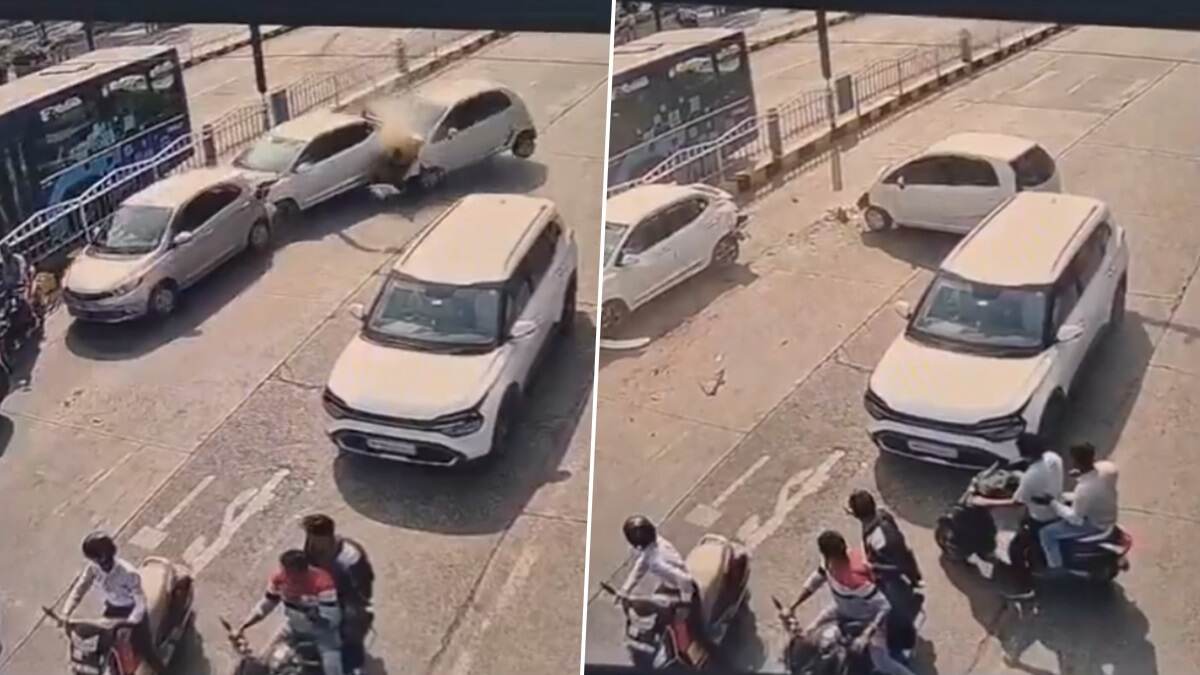 Car Accident Video: ভয়াবহ দুর্ঘটনায় দুমড়ে গেল চিকিৎসকের দেহ, দেখুন কীভাবে ঘটল