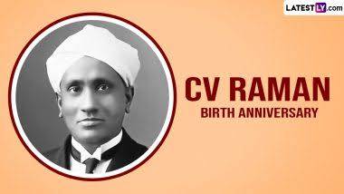 CV Raman Birth Anniversary: সিভি রমনের জন্মদিন উপলক্ষে জেনে নিন ভারতের দ্বিতীয় নোবেল বিজয়ীর ইতিহাস ও অর্জন সম্পর্কে বিস্তারিত...