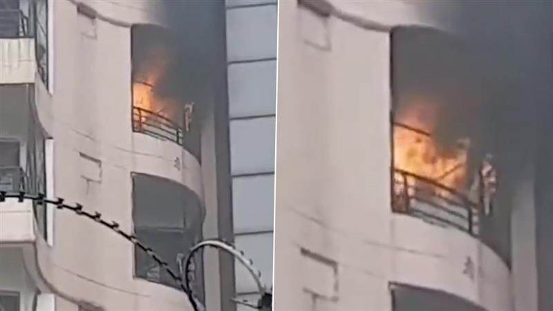 Lucknow Fire:আচমকা বহুতলে আগুন, পুড়ে ছাই সাত তলার ফ্ল্যাট