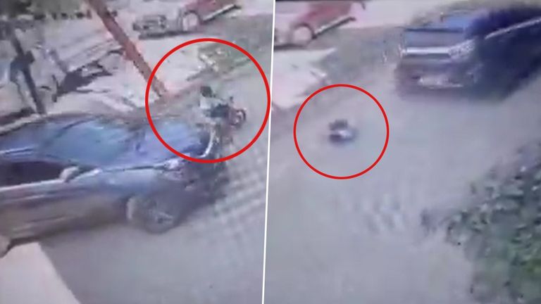 Horrific Accident Video: ফাঁকা রাস্তায় শিশুকে প্রায় পিষে দেওয়ার চেষ্টা করল গাড়ি, ভিডিয়ো প্রকাশ্যে আসতেই নিন্দার ঝড়