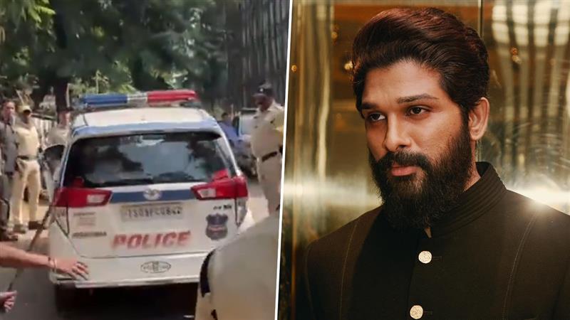Allu Arjun Arrest: পুষ্প ২-প্রিমিয়ারে মৃত্যু মহিলার, অল্লু অর্জুনকে গ্রেফতার করে আনা হল থানায়